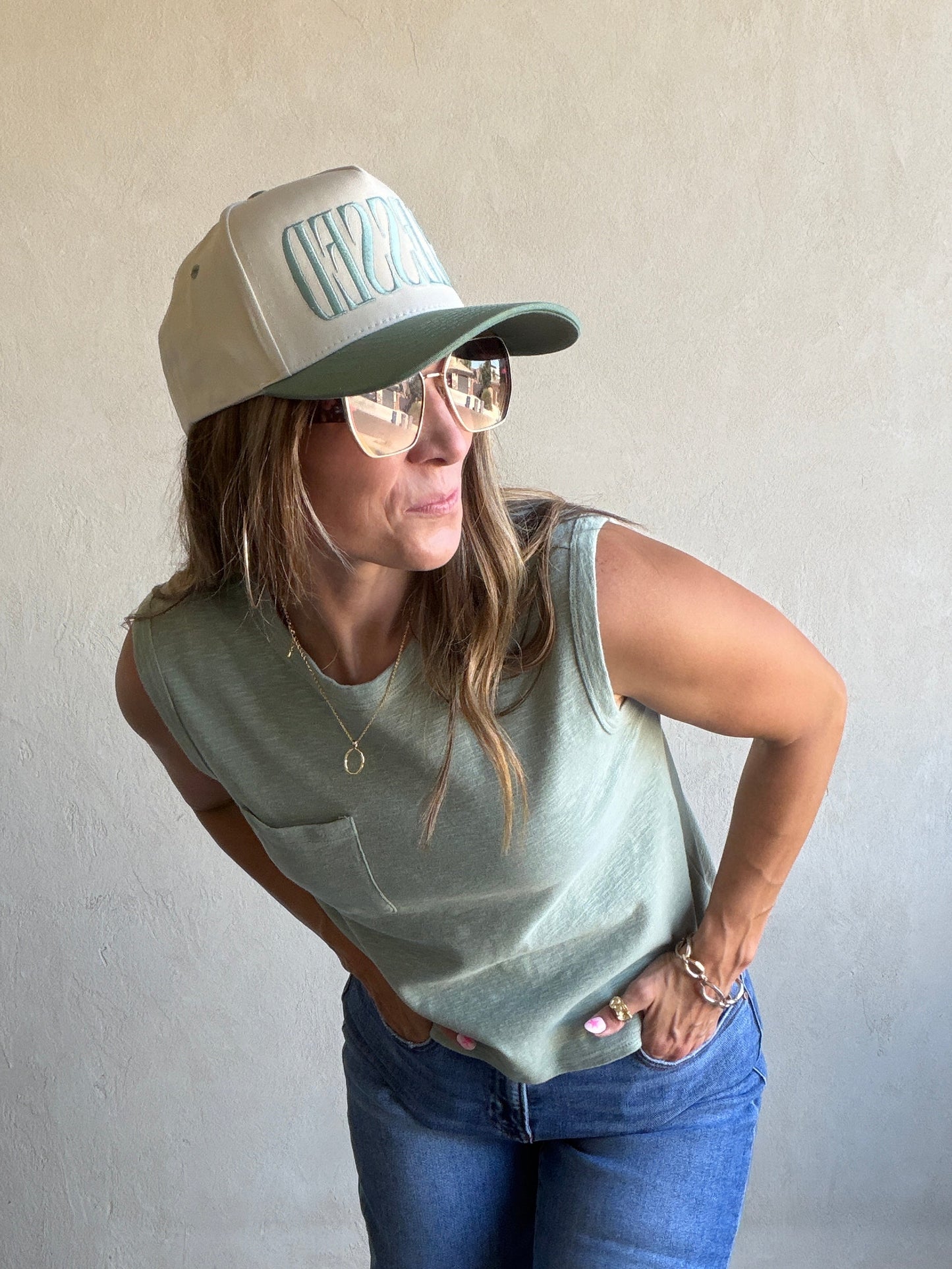 Blessed Hat in Sage
