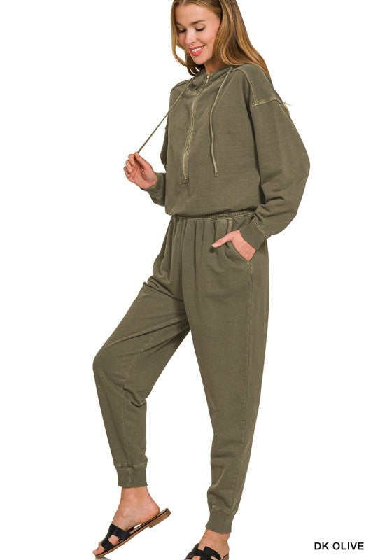Jumpsuit of Your Dreams in Dark Olive