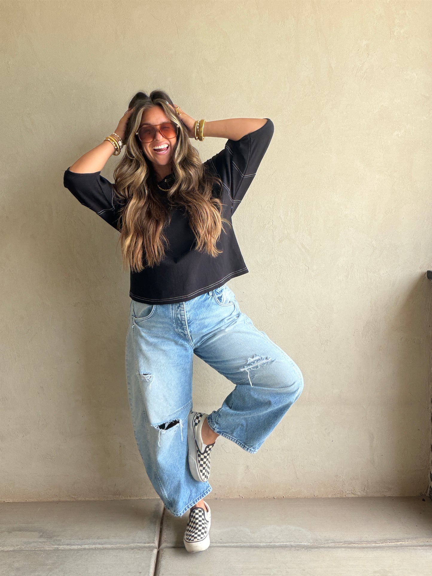 Jenelle Top in Black