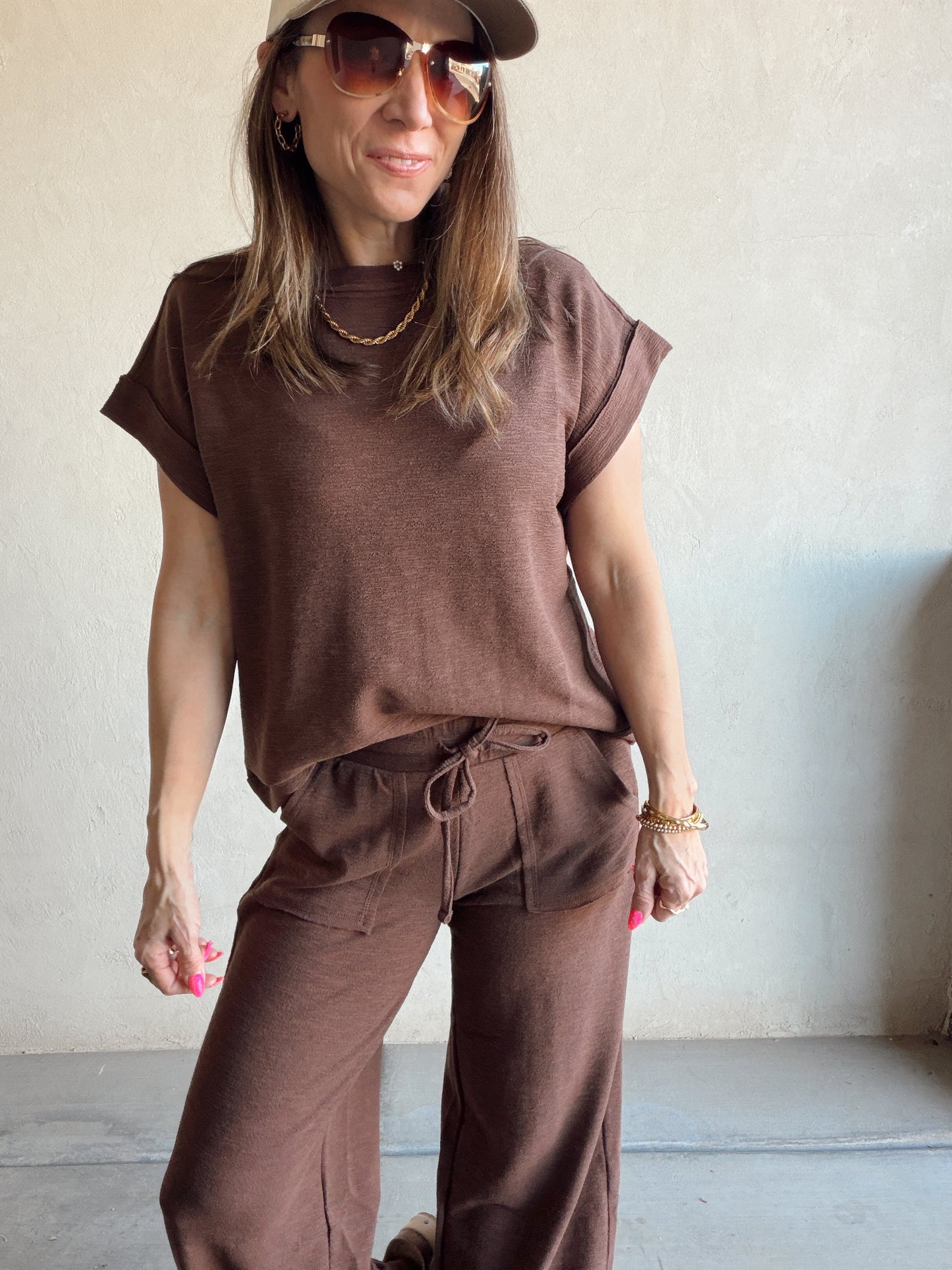 Vanessa Set in Brown