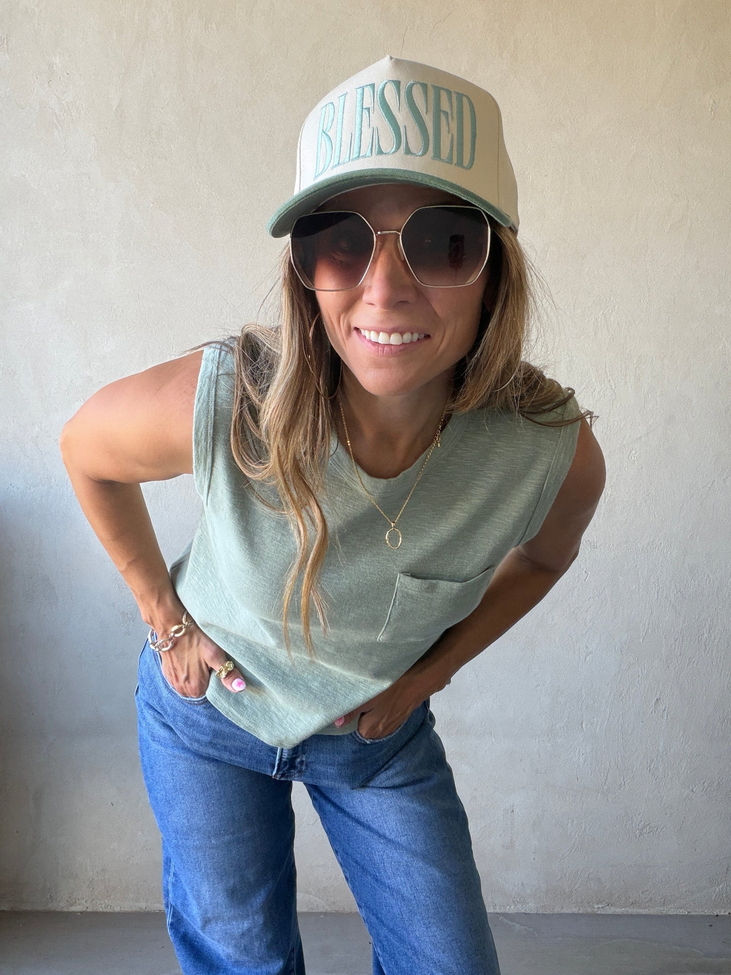 Blessed Hat in Sage