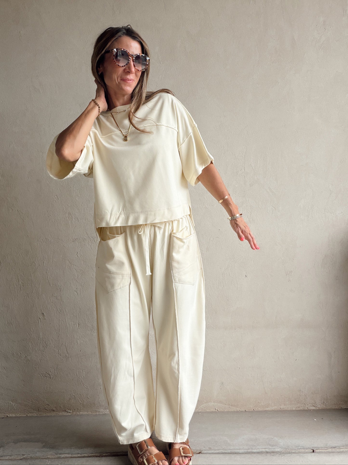 Clara Set in Cream