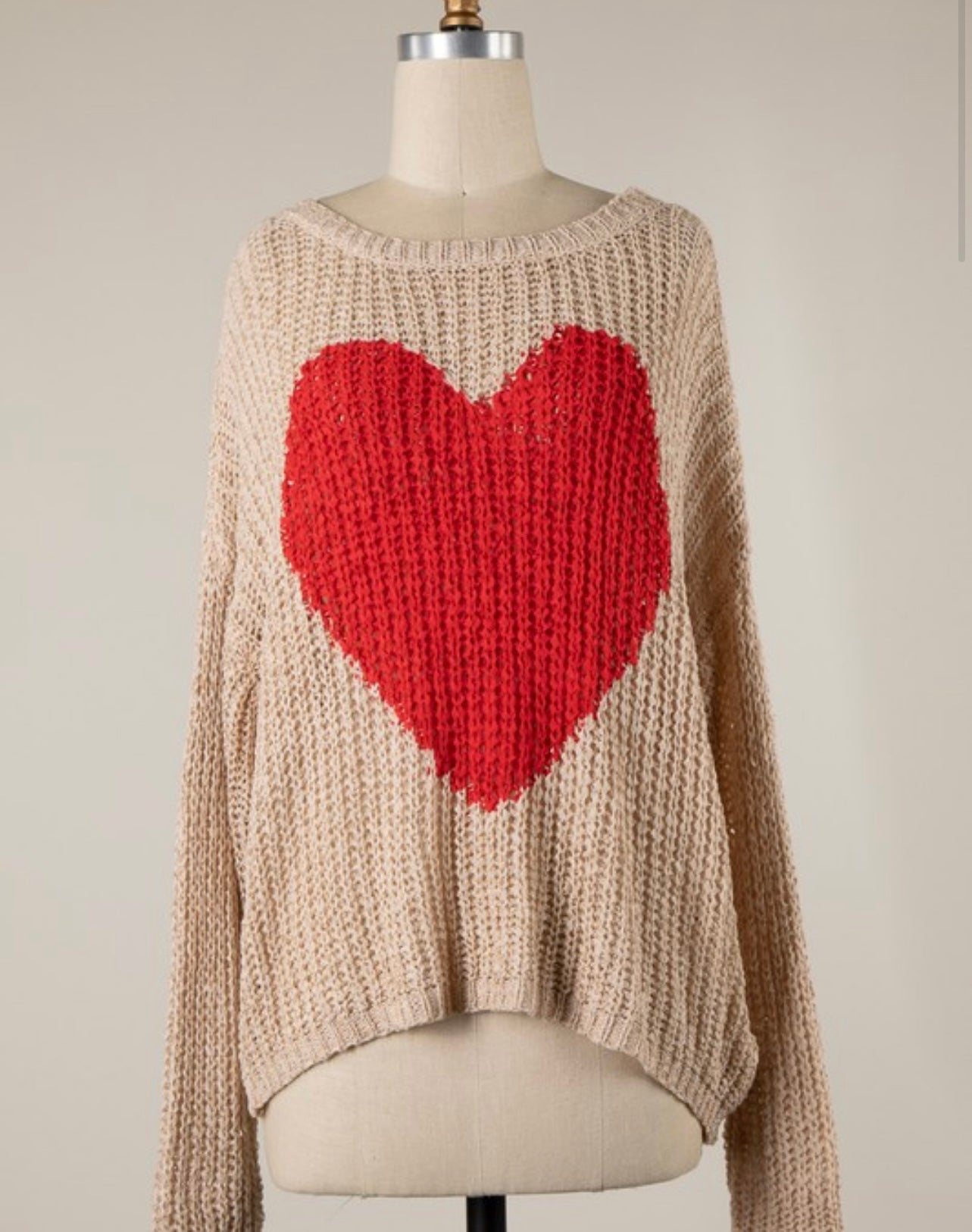 Lucy Lover Heart Sweater