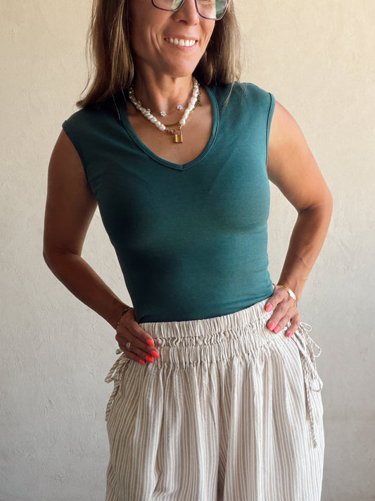 Tawni Top in Dark Teal