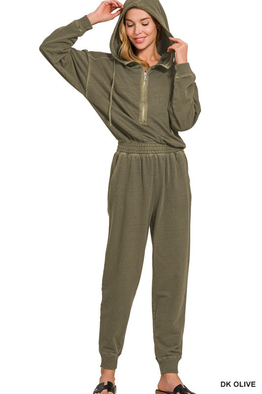 Jumpsuit of Your Dreams in Dark Olive