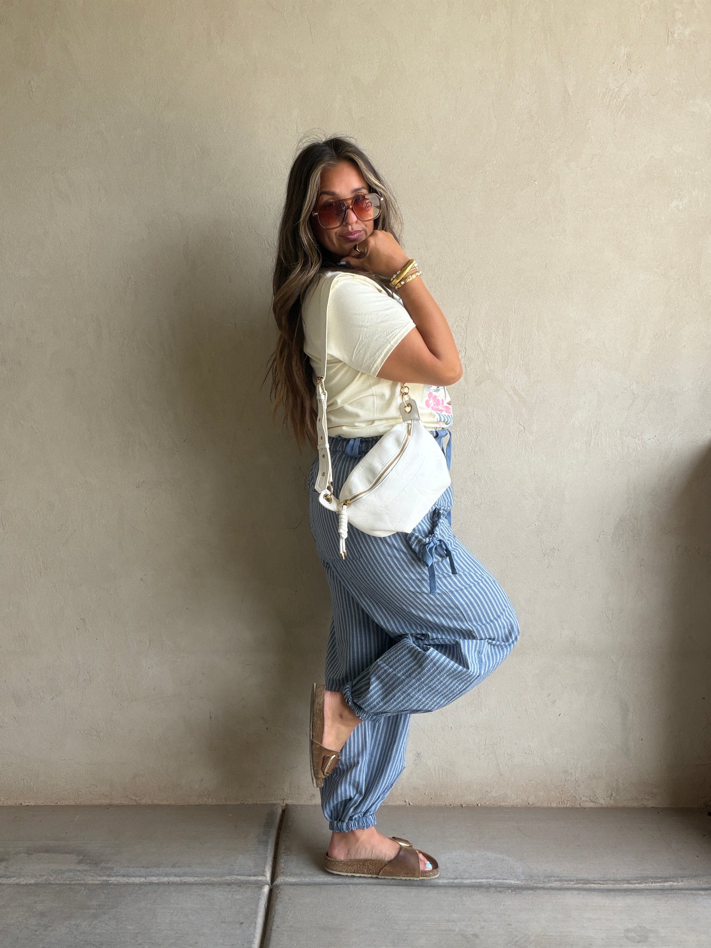 Malibu Tee in Cream