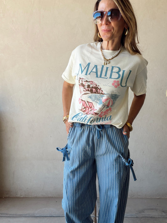 Malibu Tee in Cream