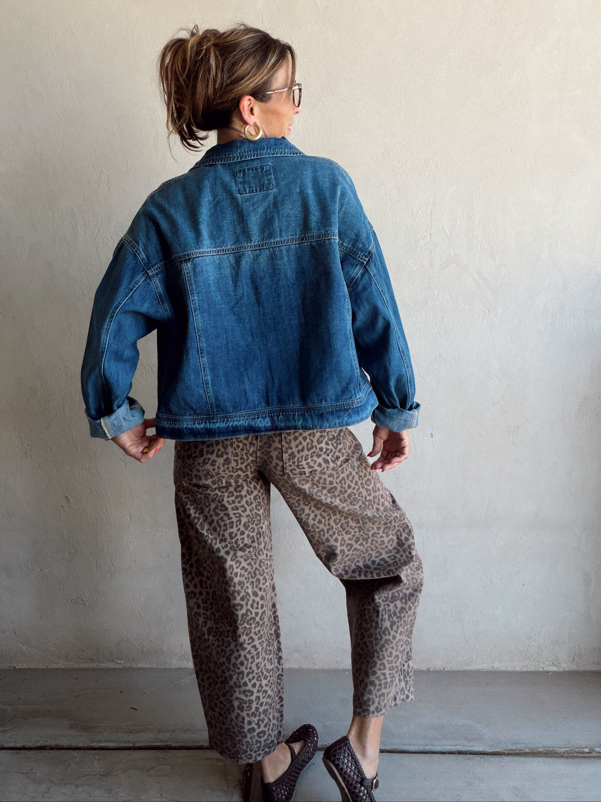 Dani Denim Jacket in Medium Denim