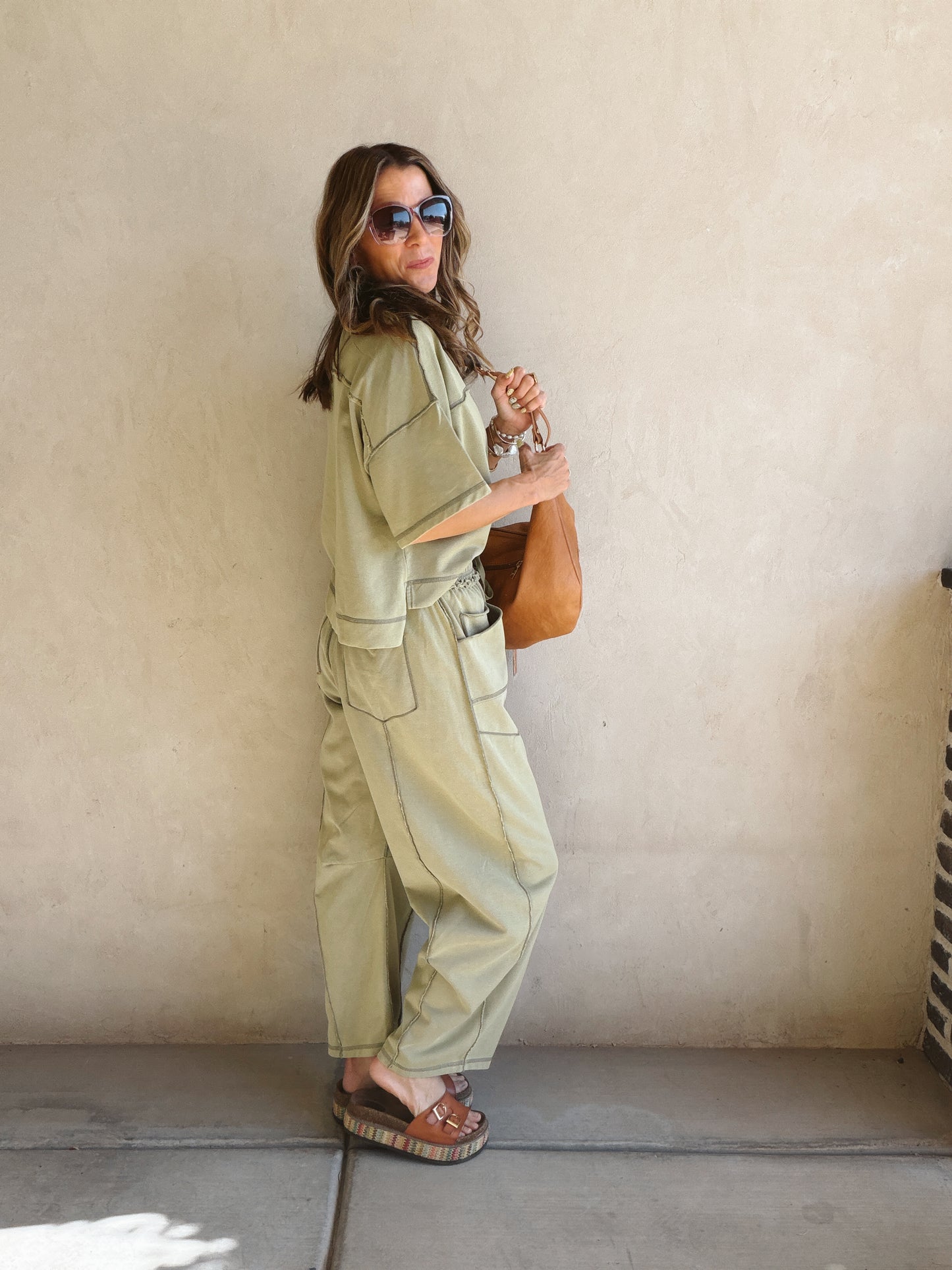 Clara Set in Olive