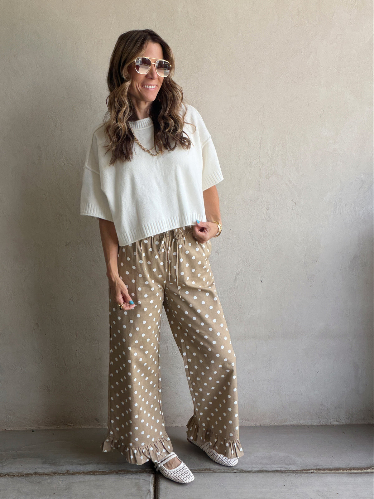 Ivy Sweater in Ivory