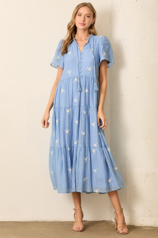 Brooke Maxi in Blue