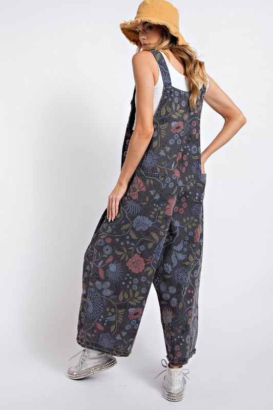 Frankie Floral Overalls