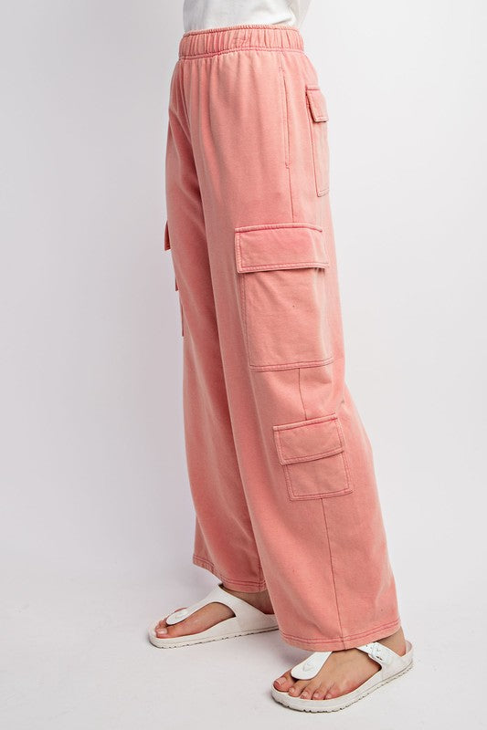 Coco Cargo Pants in Pink