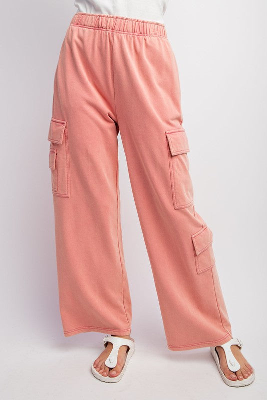 Coco Cargo Pants in Pink