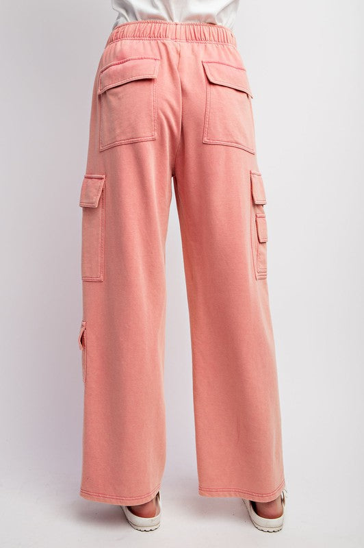 Coco Cargo Pants in Pink