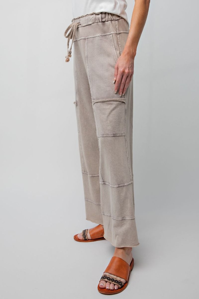 Feeling Good Palazzo Pants in Mushroom