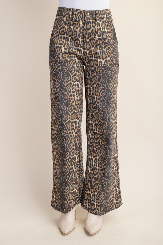 Annabelle Leopard Pants