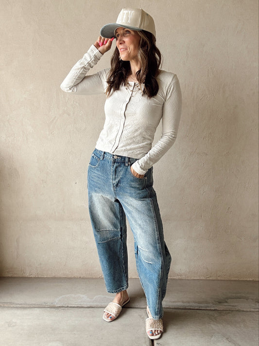 Salty Hat in Denim