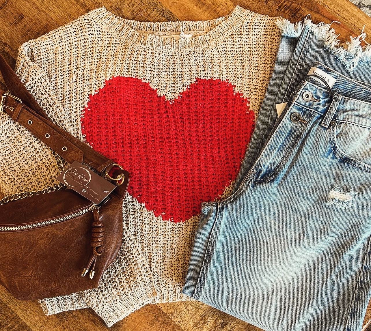 Lucy Lover Heart Sweater