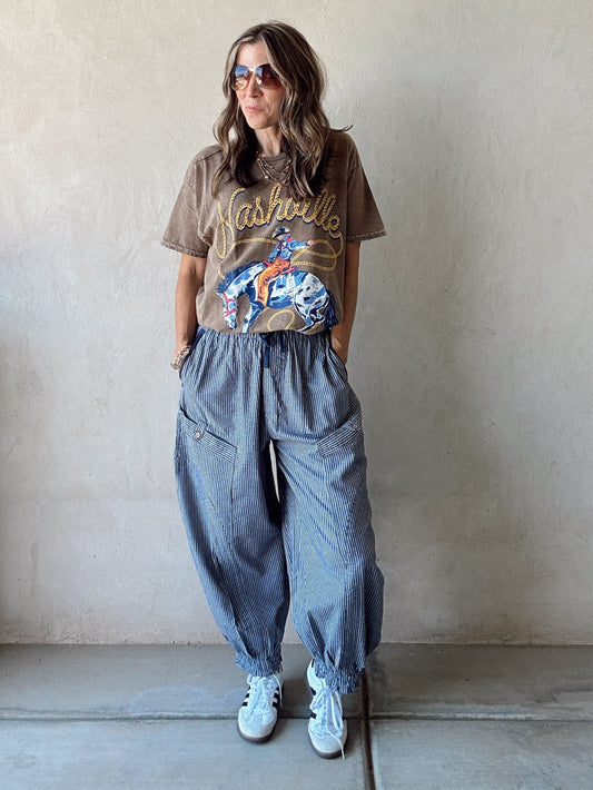 Cambria Pants in Navy