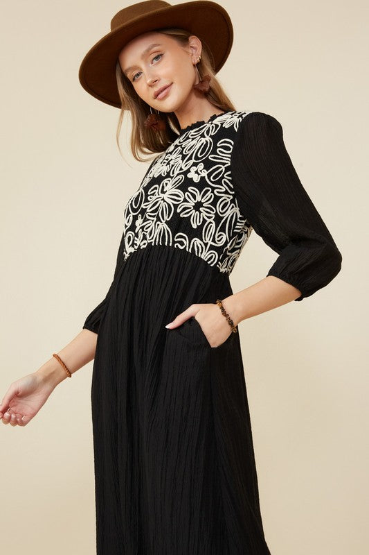 Bryn Dress in Black