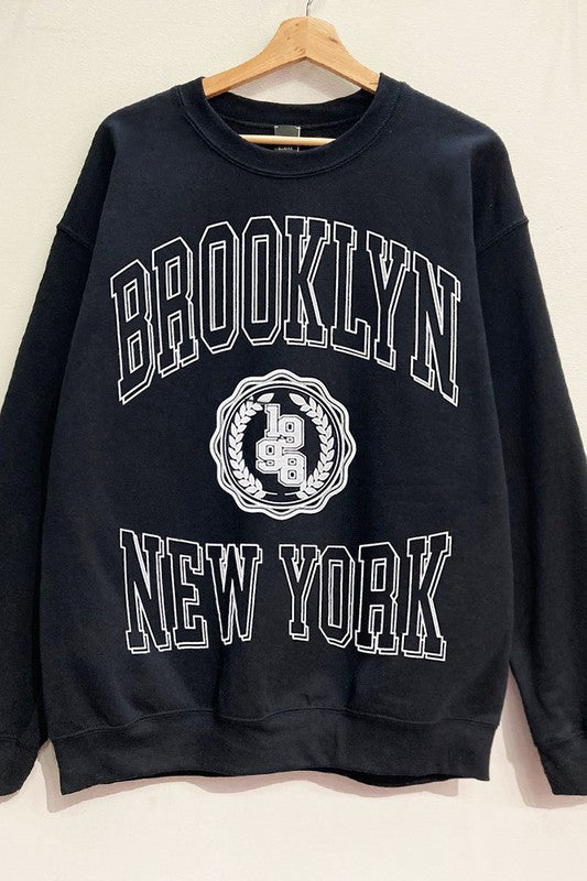 Brooklyn Sweatshirt in Black