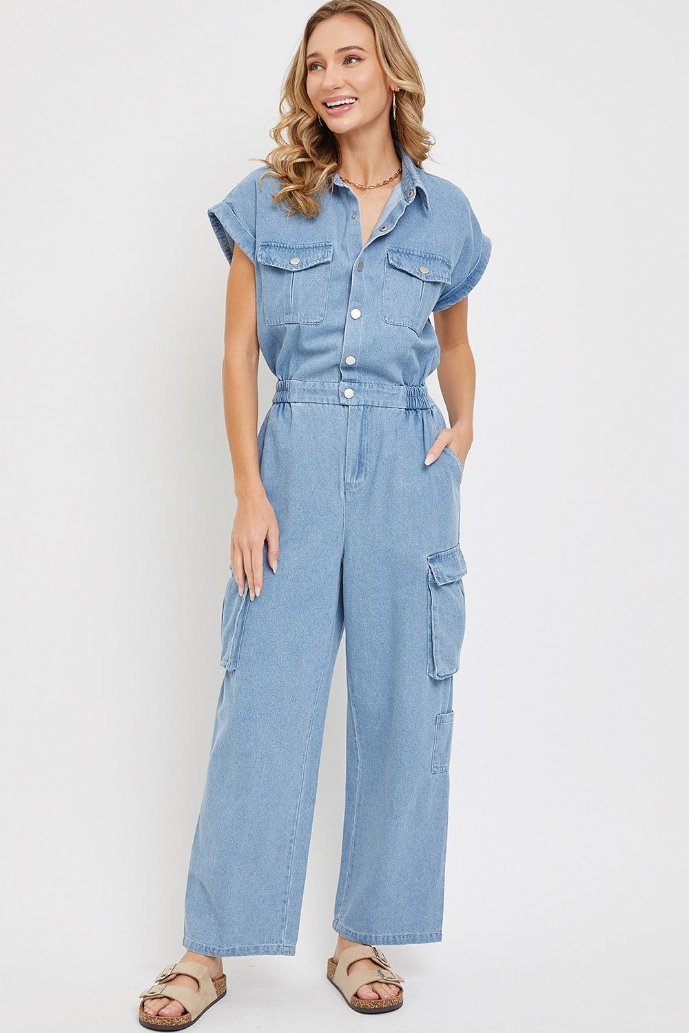 Kaylee Denim Jumpsuit