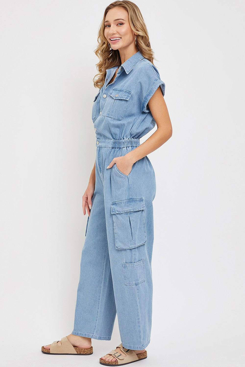 Kaylee Denim Jumpsuit