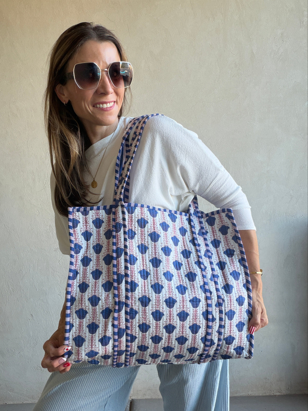 McCall Quilted Tote Bag