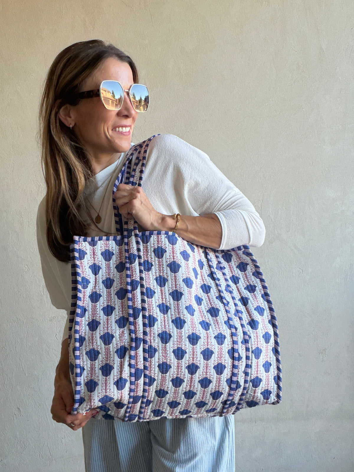 McCall Quilted Tote Bag