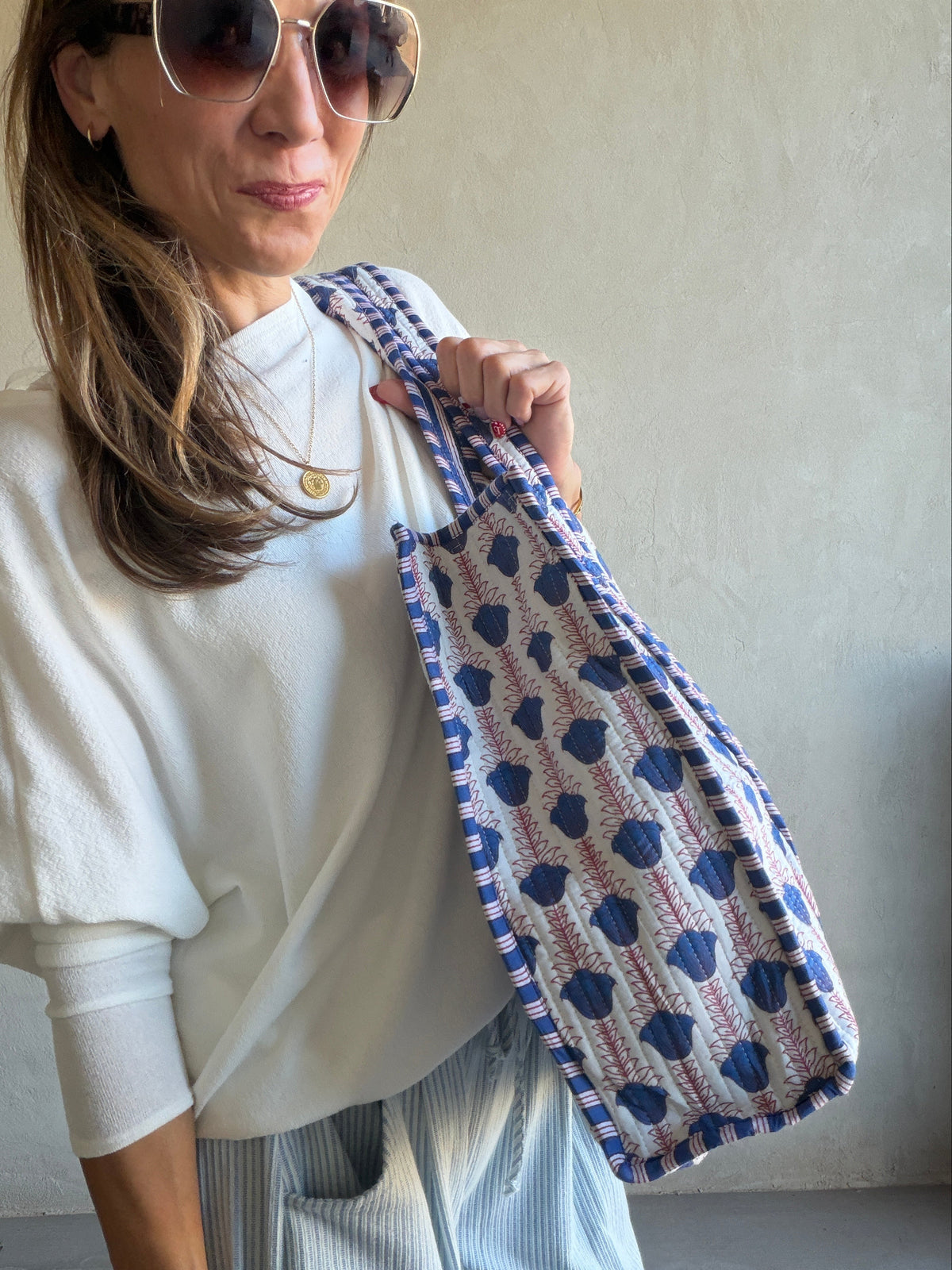 McCall Quilted Tote Bag