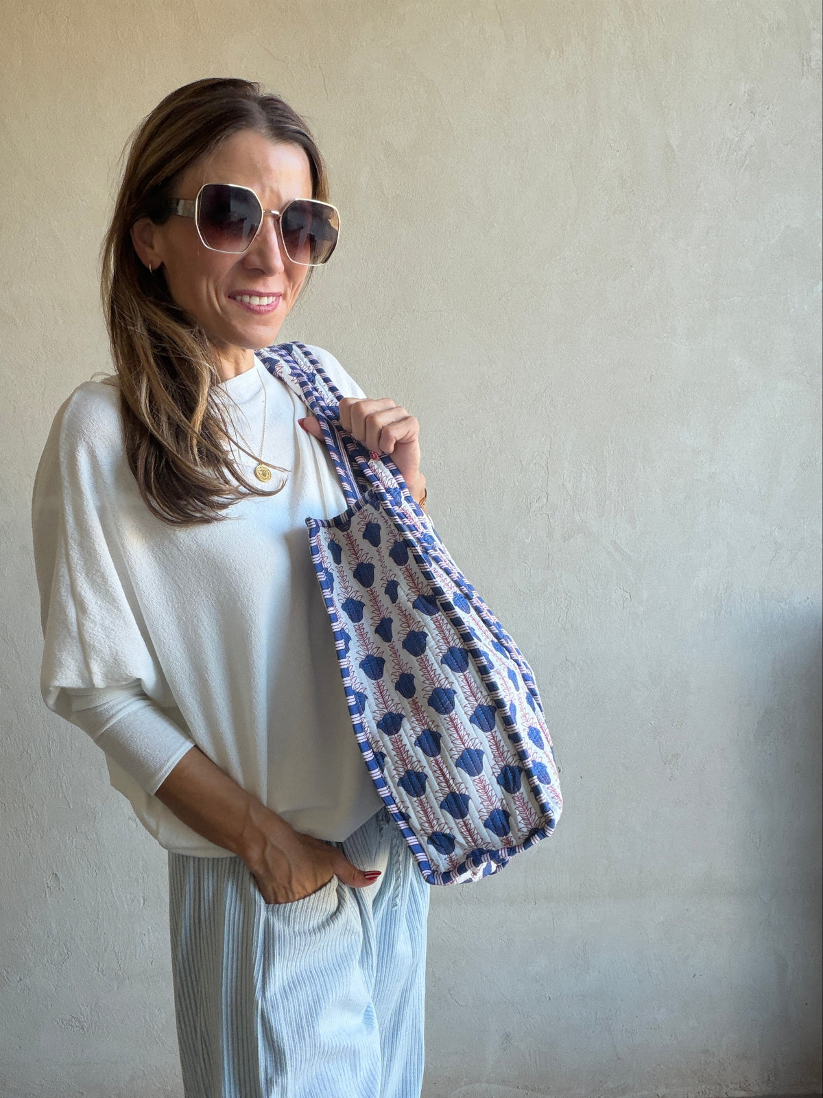 McCall Quilted Tote Bag
