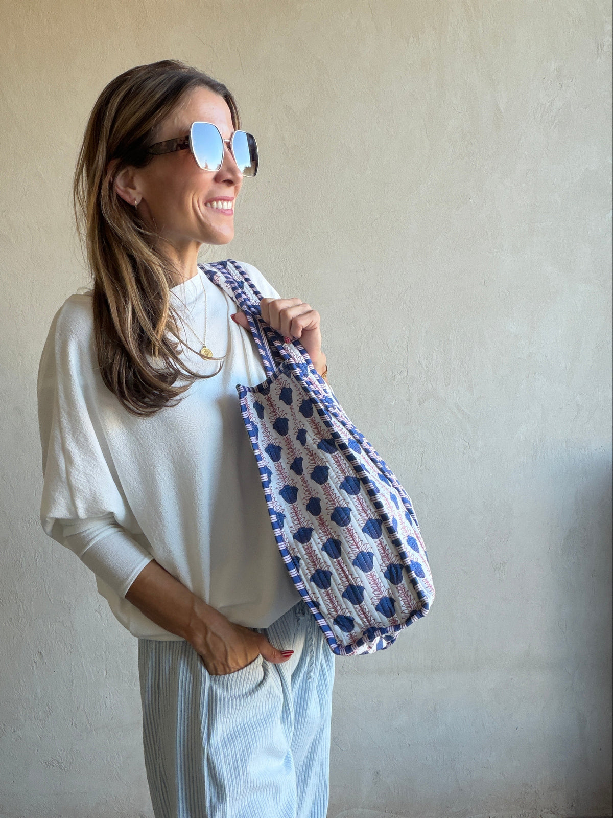 McCall Quilted Tote Bag
