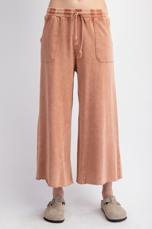 Kinsly Pants in Red Bean