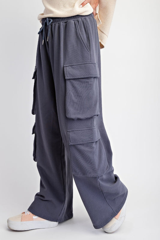 Cozy Cargo Pant in Navy